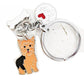 Dog Charm Keychain