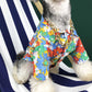 Dog Clothes - Summer Floral Dog Shirt (6995827392706)