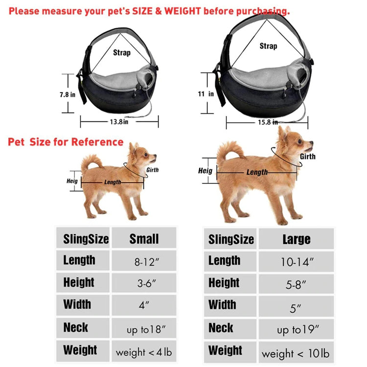  Pet Carrier Bag Size