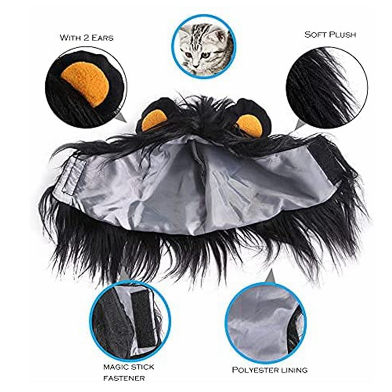 Dog Costume -  Halloween Costume - Lion Hair